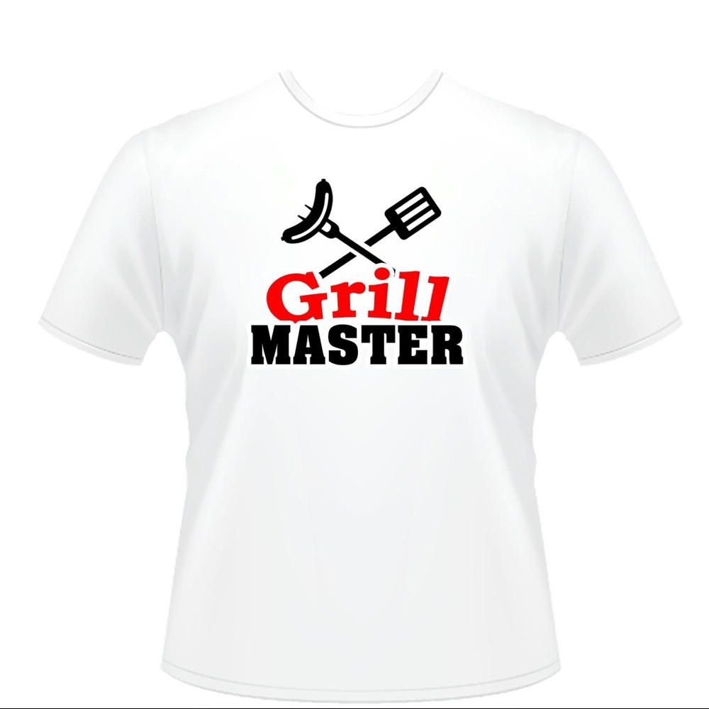 Brand new Male Grill Master t-shirt